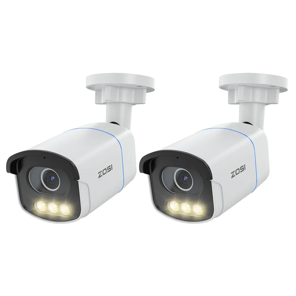 ZOSI C186 PoE Security Camera With Advanced Night Vision