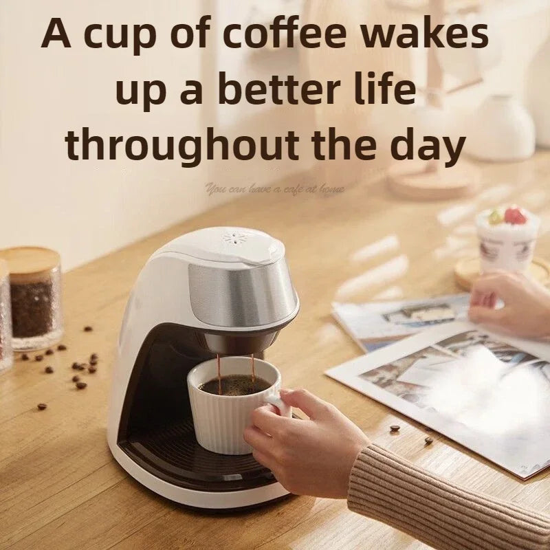 Portable Drip And Capsule Coffee Machine For Home And Office Use