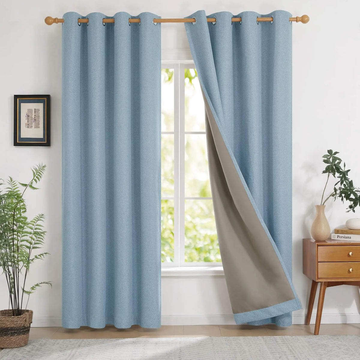 Custom Extra Long Blackout Curtains For Bedroom And Living Room