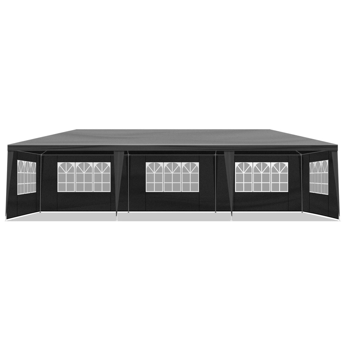 Outdoor Wedding Gazebo With Removable Sidewalls And Waterproof Canopy