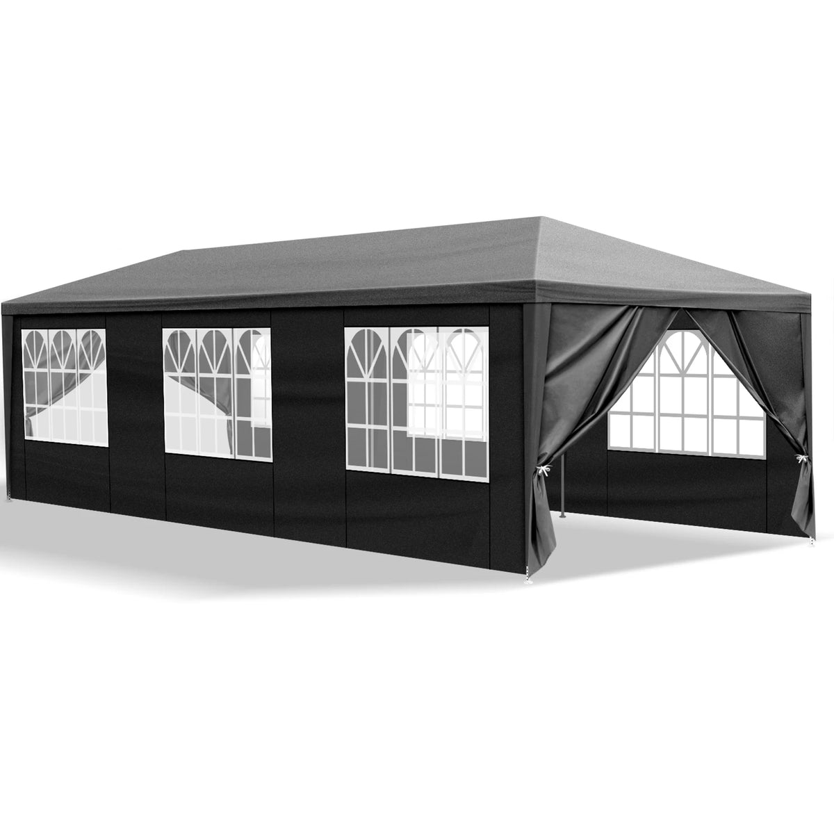 Outdoor Wedding Gazebo With Removable Sidewalls And Waterproof Canopy