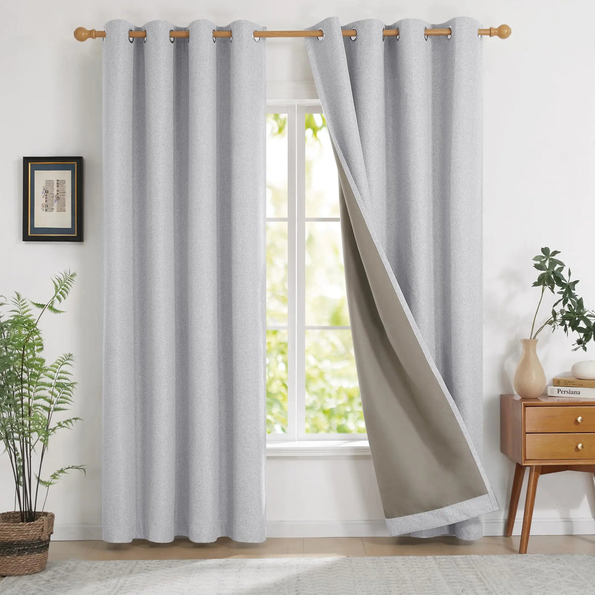 Custom Extra Long Blackout Curtains For Bedroom And Living Room