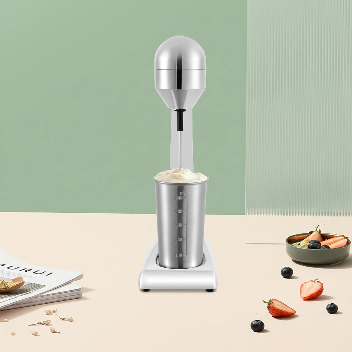 Professional Electric Milkshake Maker With Dual Speed Settings For Daily Use