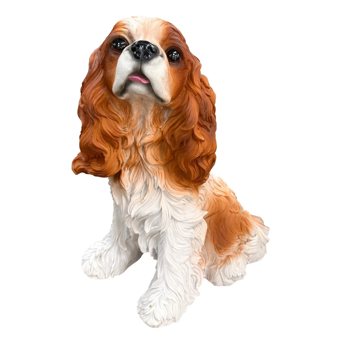 Charlie Beagle Dog Garden Statue Weatherproof Outdoor Yard Decor