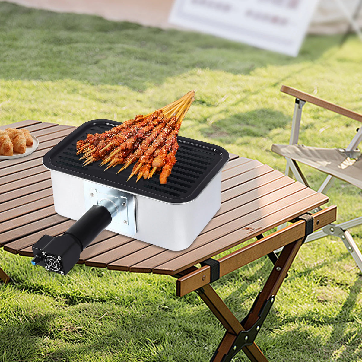 Outdoor Portable Camping Barbecue Grill For Hiking And Picnics