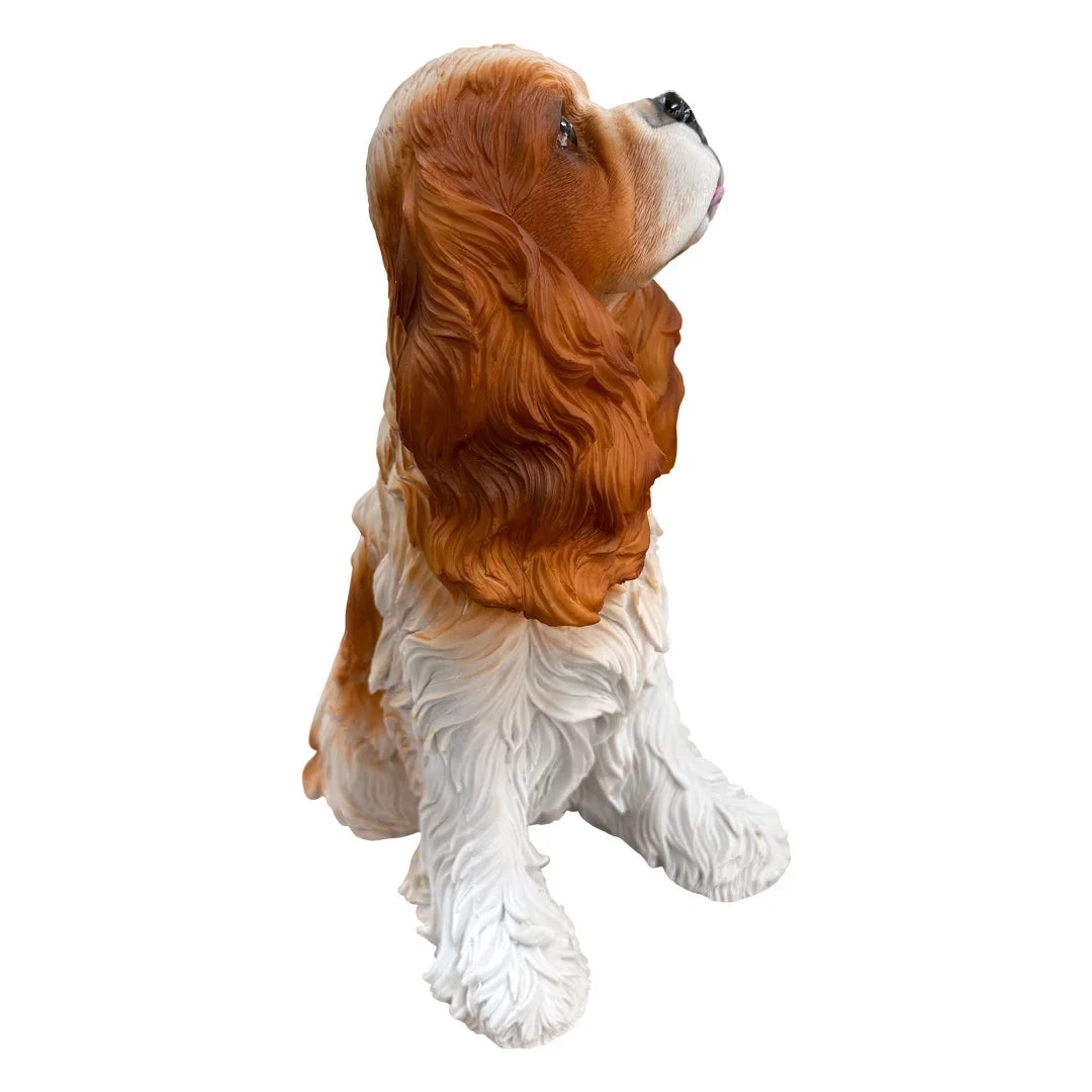 Charlie Beagle Dog Garden Statue Weatherproof Outdoor Yard Decor