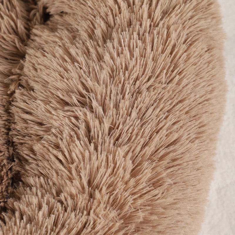 BeiYu Pet Fluffy Warm Dog Bed With Breathable Cushion