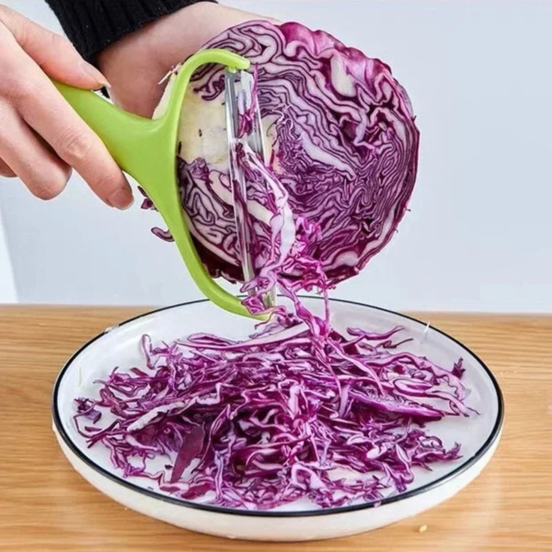 Stainless Steel Fruit Vegetable Peeler Wide Mouth Kitchen Slicer