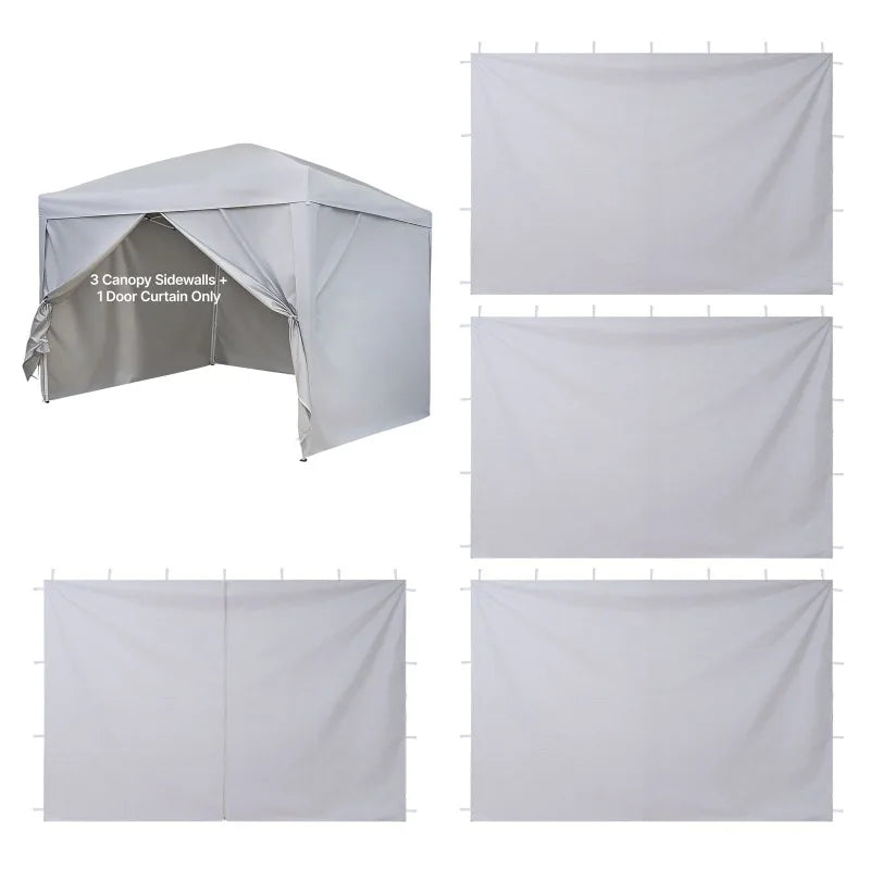 Waterproof Canopy Sidewalls For Pop Up Tents And Vendor Booths