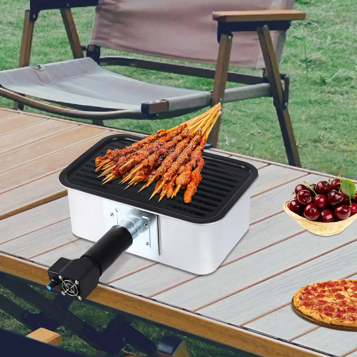 Outdoor Portable Camping Barbecue Grill For Hiking And Picnics