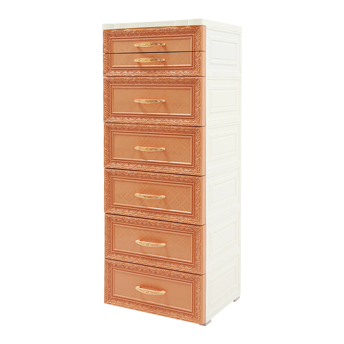 Bymaocar 6 Tier 7 Drawer Rolling Storage Cabinet Organizer